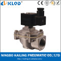 KLQD brand 2/2 way solenoid control alloy material Diaphragm Pulse Valve